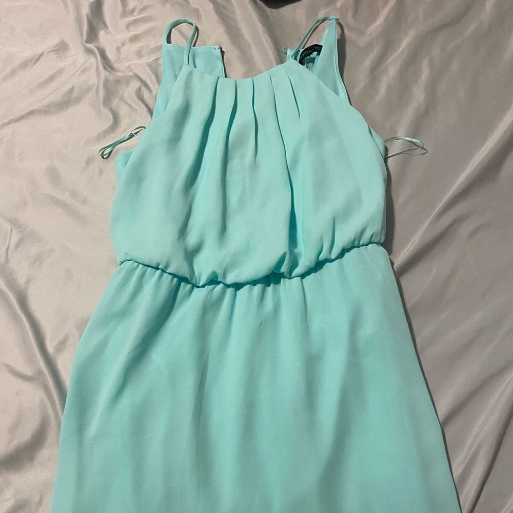 Muse teal summer dress